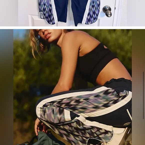 NWT free people movement joggers w/ drawstring sz S tapered leg flattering cut - Picture 2 of 11